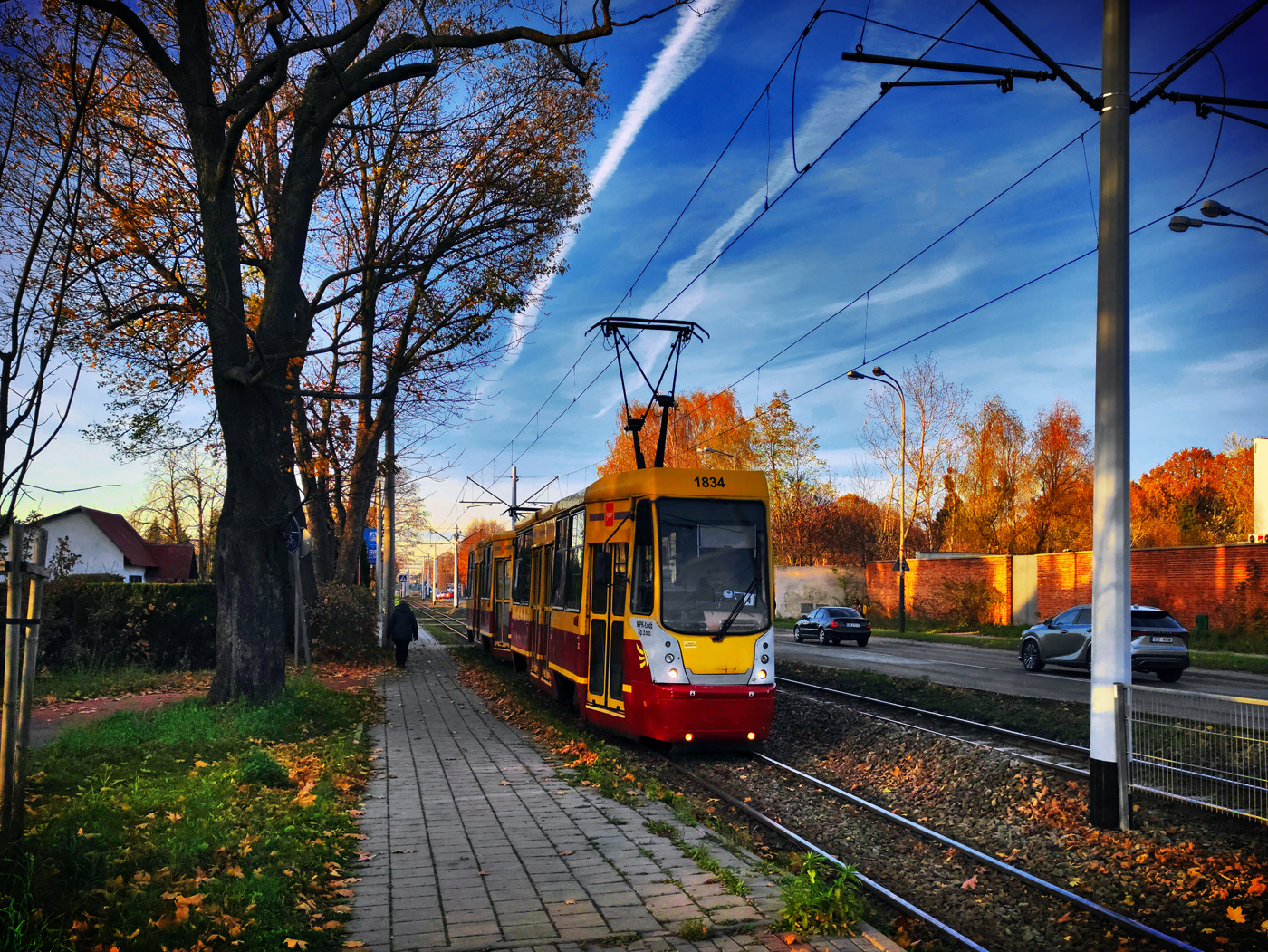 Лодзь, Konstal 805NaND № 1834