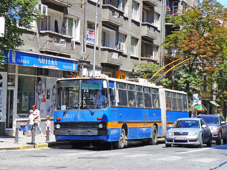 София, Ikarus 280.92 № 2601; София — Исторически снимки — Тролейбуси (1990–2010)