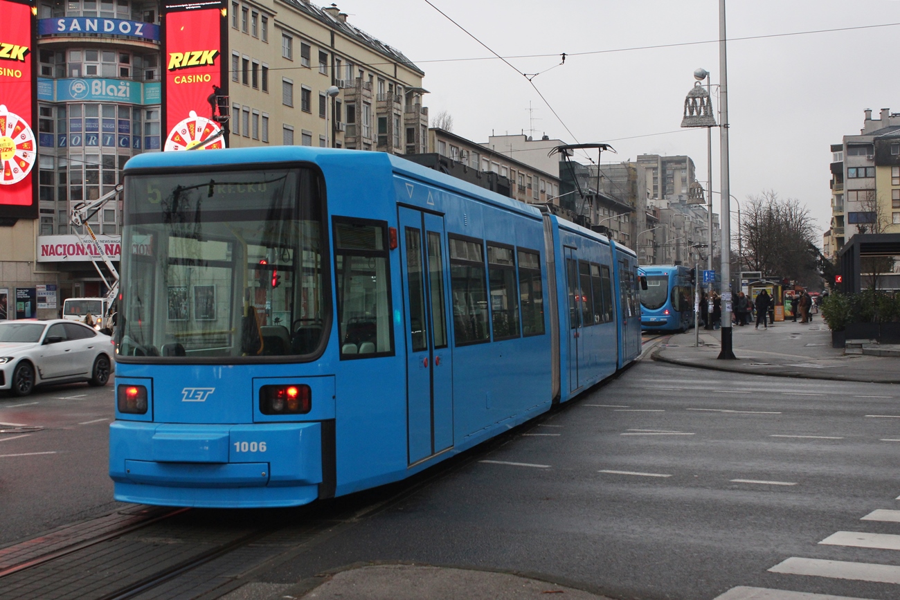 Загреб, Adtranz GT6M № 1006
