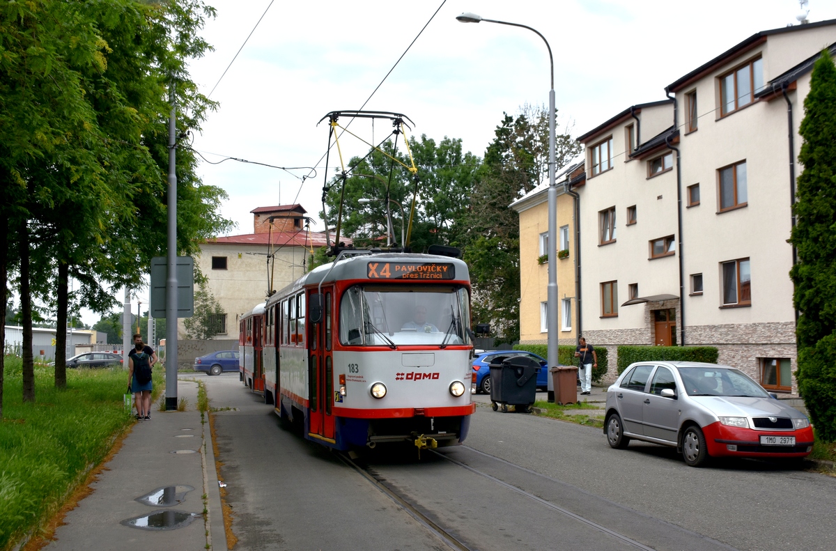 Оломоуц, Tatra T3R.P № 183