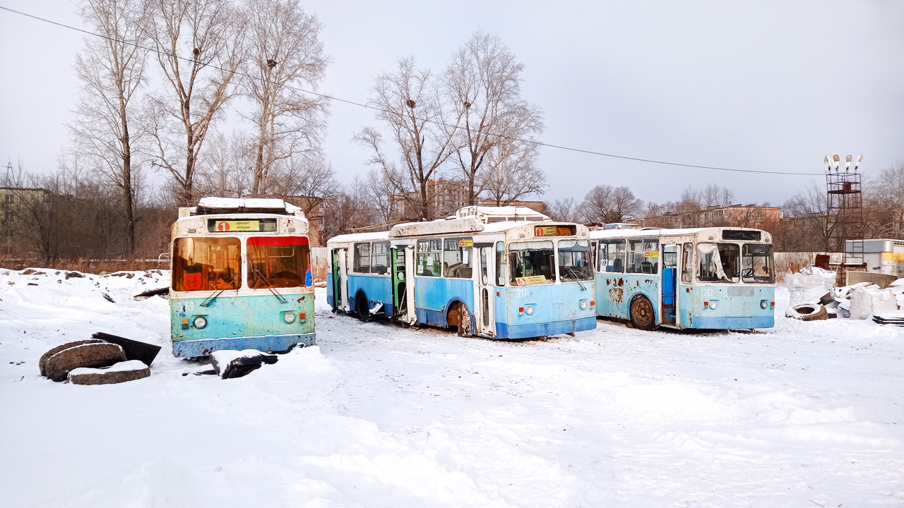 Хабаровск, БТЗ-5276-01 № 210; Хабаровск, БТЗ-5276-01 № 217
