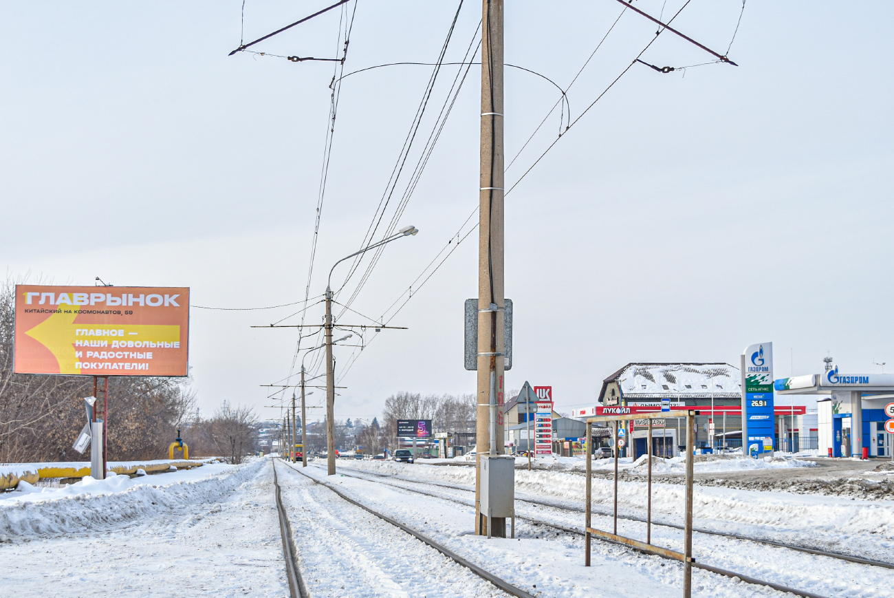 Barnaul — Tramway and trolleybus lines