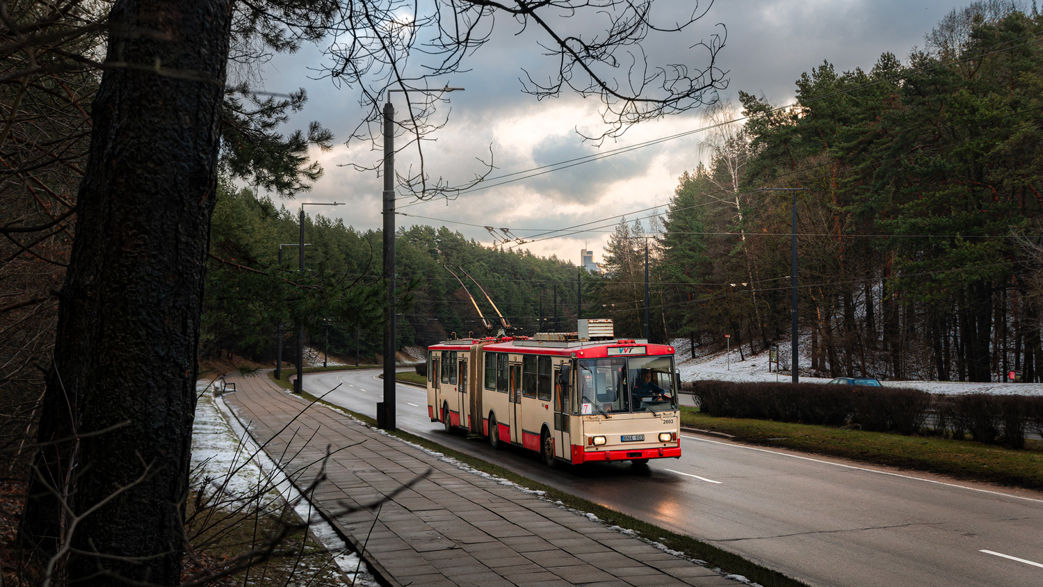 Вильнюс, Škoda 15Tr03/6 № 2603