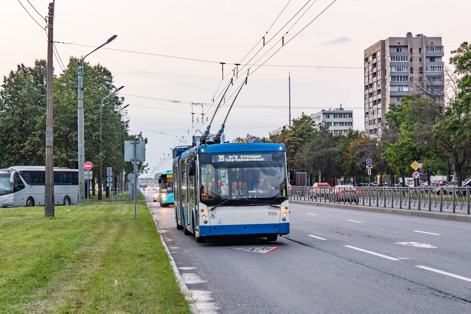 Санкт-Петербург, Тролза-6206.01 «Мегаполис» № 1136