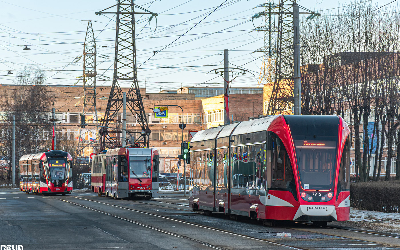 Санкт-Петербург, 71-931М «Витязь-М» № 7912