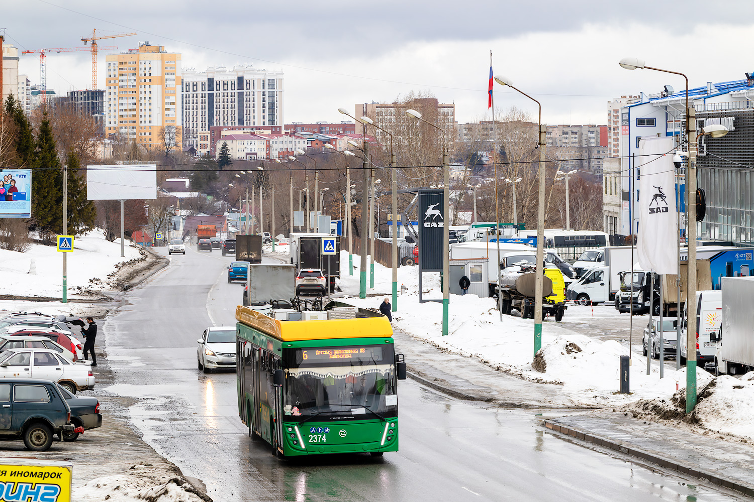 Пенза, УТТЗ-6241.01 «Горожанин» № 2374