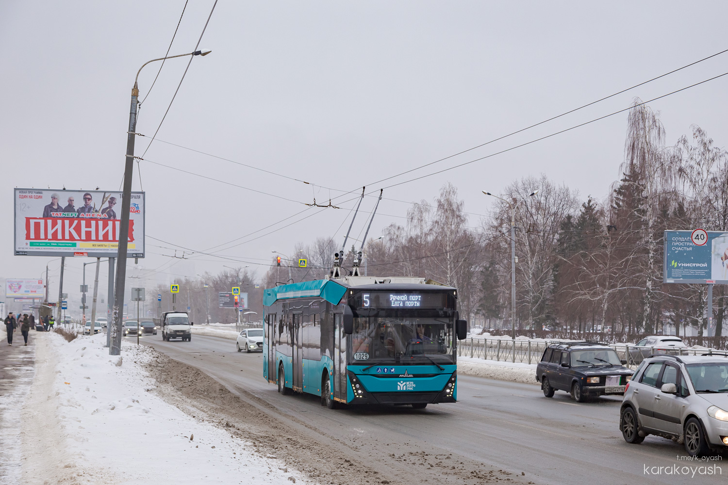 Казань, МАЗ-303Т22 № 1029