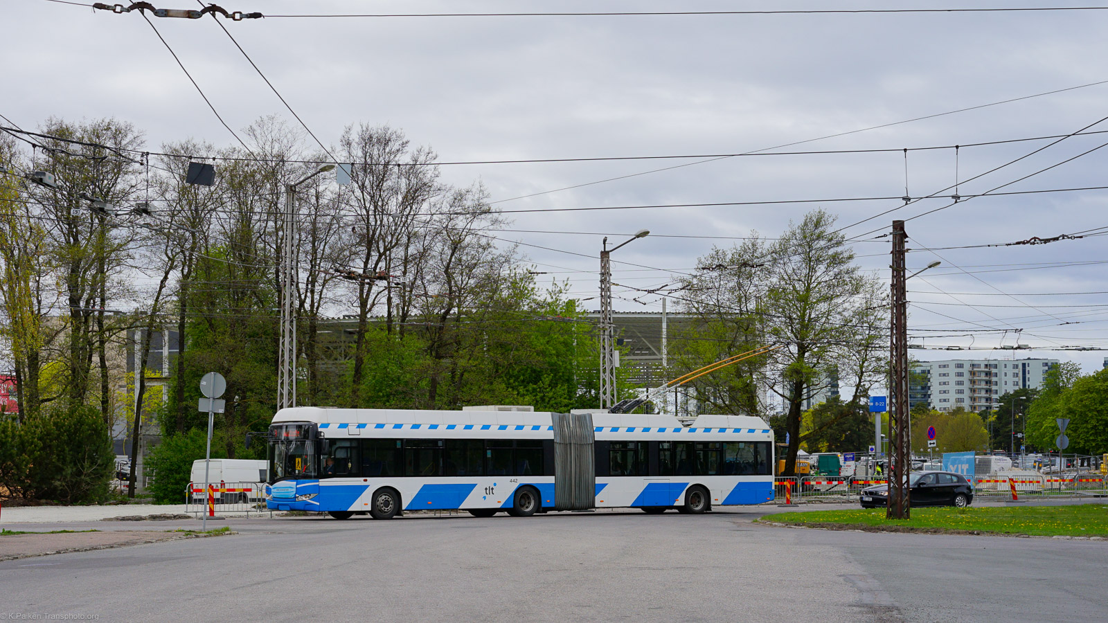 Таллин, Solaris Trollino III 18 AC № 442