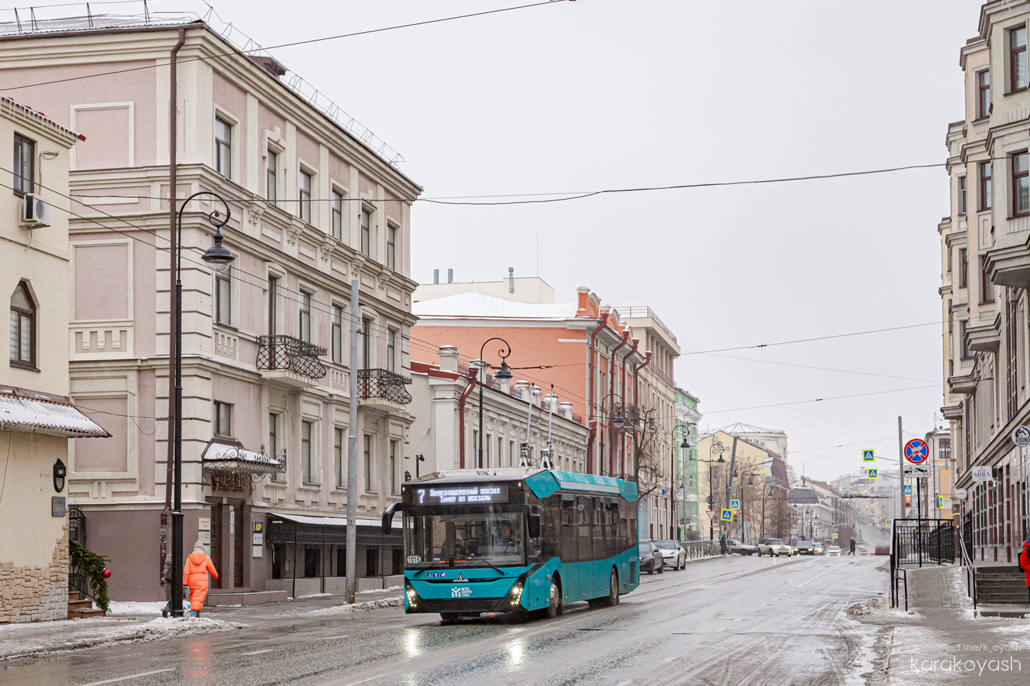 Казань, МАЗ-303Т22 № 1019