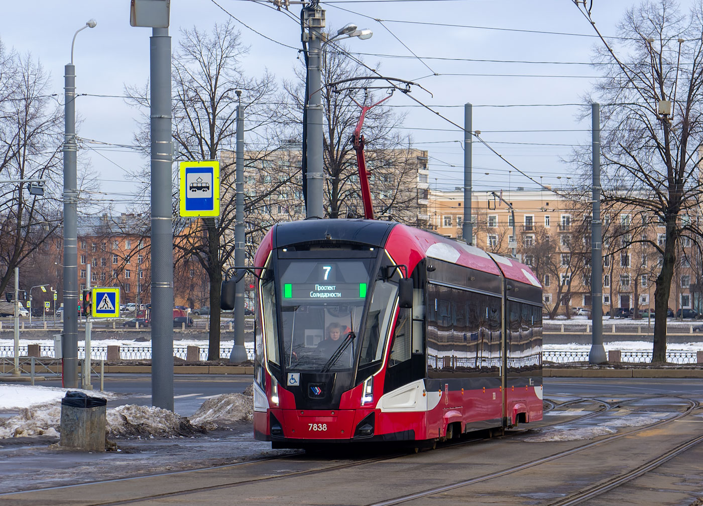 Санкт-Петербург, 71-923М «Богатырь-М» № 7838