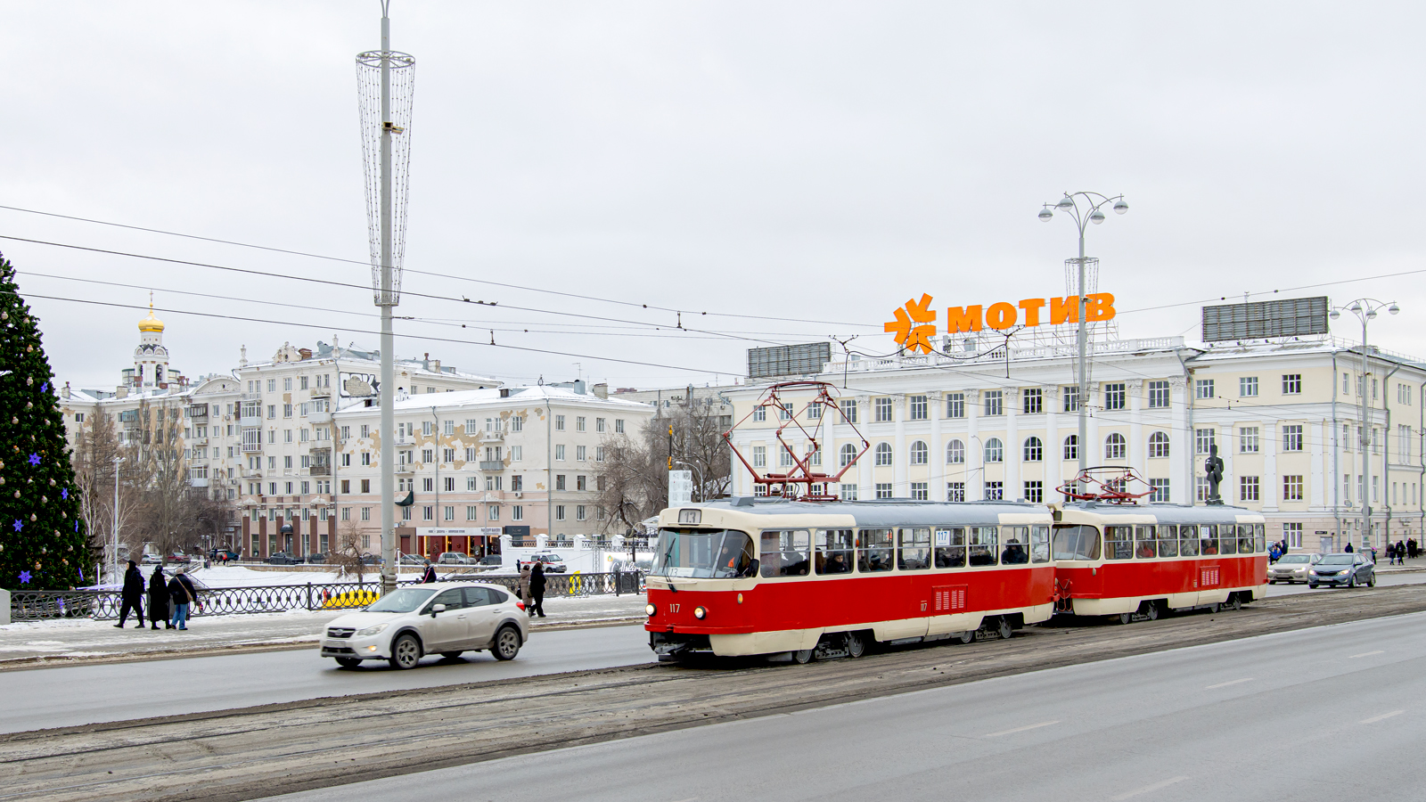 Екатеринбург, Tatra T3SU (двухдверная) № 117
