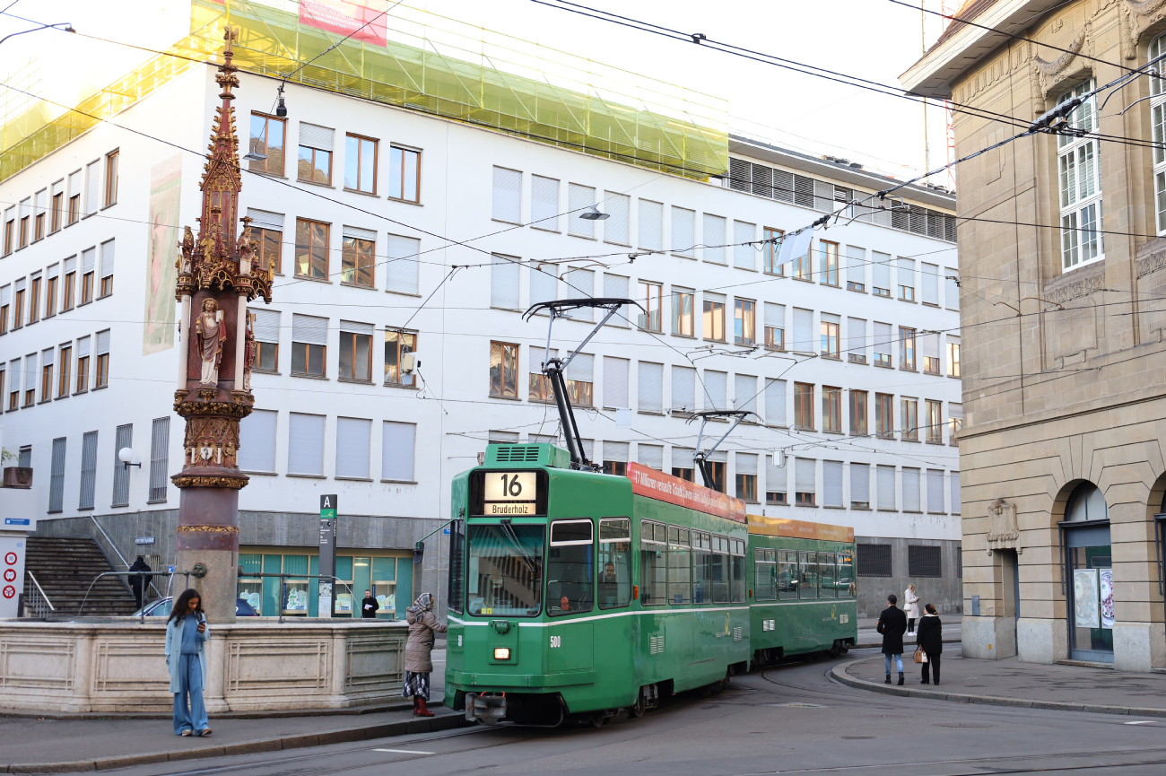 Basel, Schindler/SIG/BBC Be 4/4 № 500