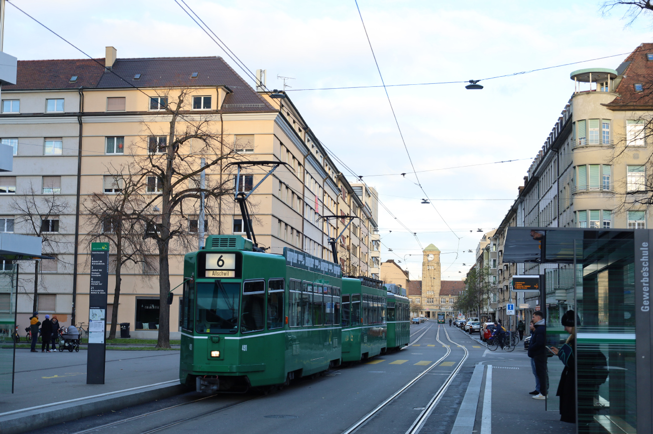 Basel, Schindler/SIG/BBC Be 4/4 č. 491