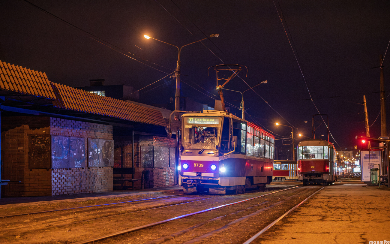 Харков, Tatra T6A5 № 8739