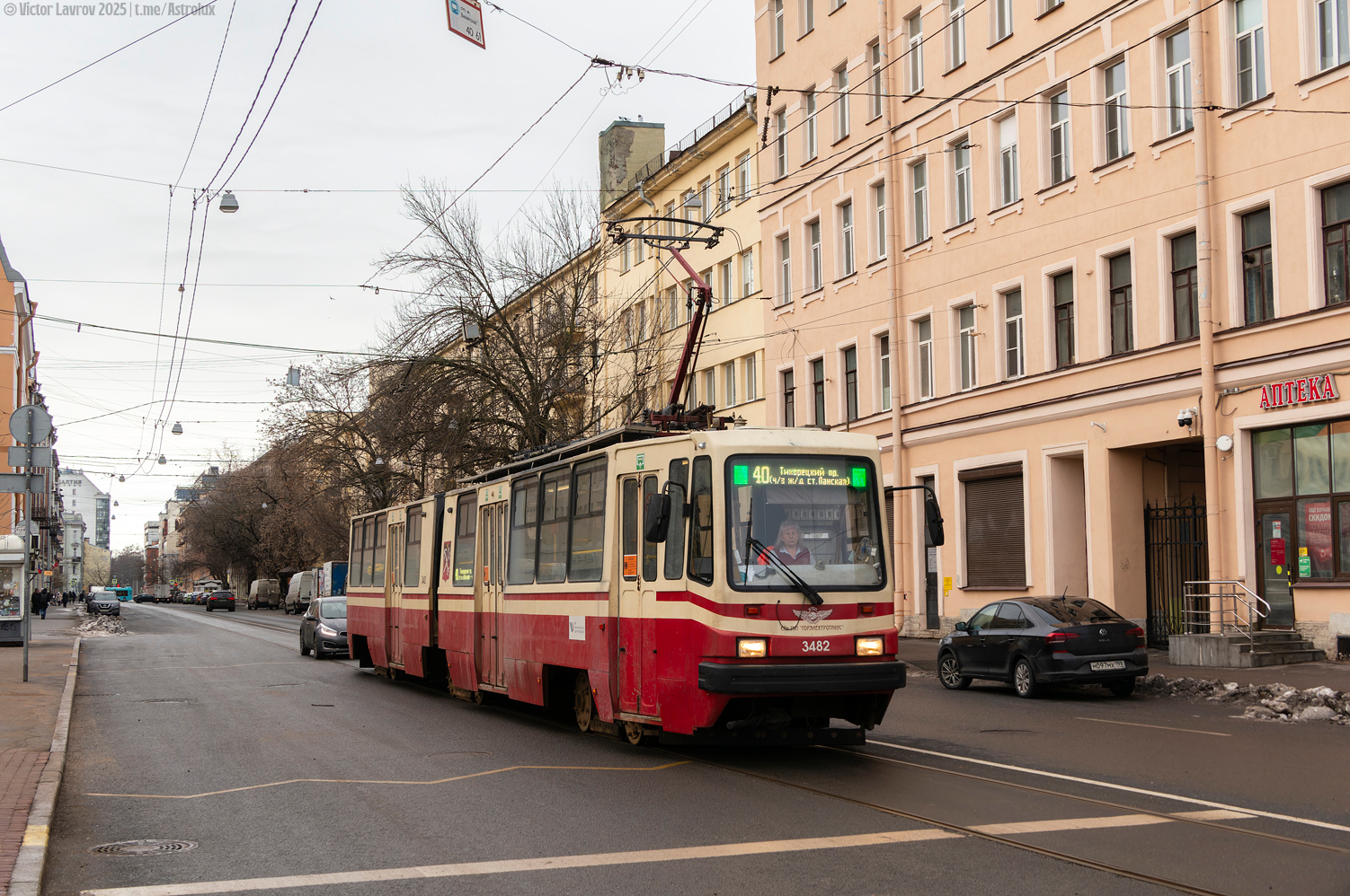 Санкт-Петербург, ЛВС-86К № 3482