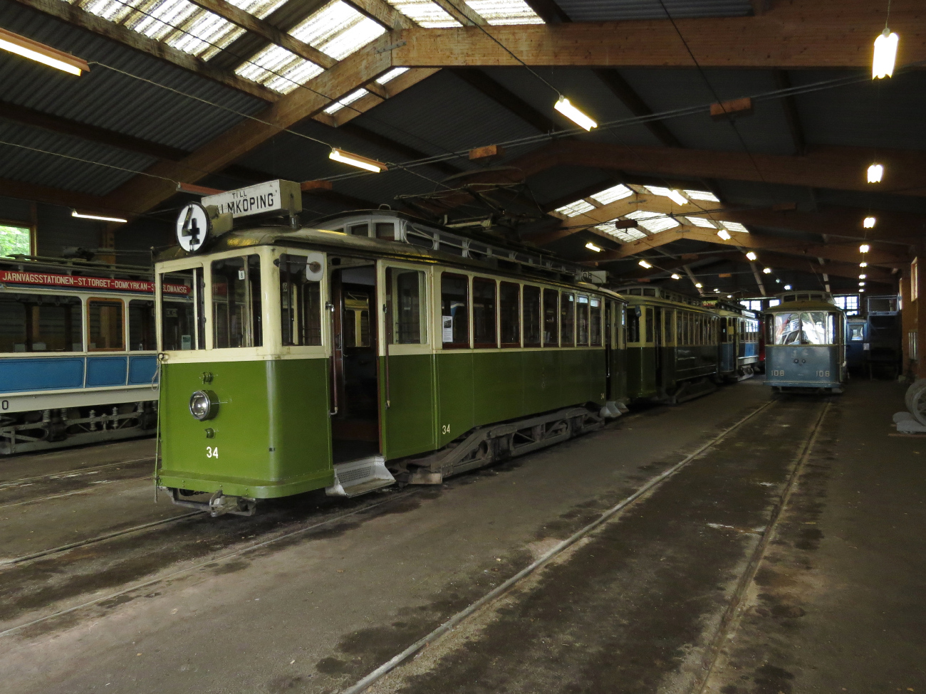 Мальмчёпинг, Двухосный моторный ASEA № 34
