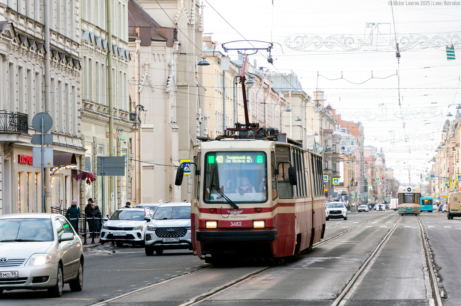 Санкт-Петербург, ЛВС-86К № 3482