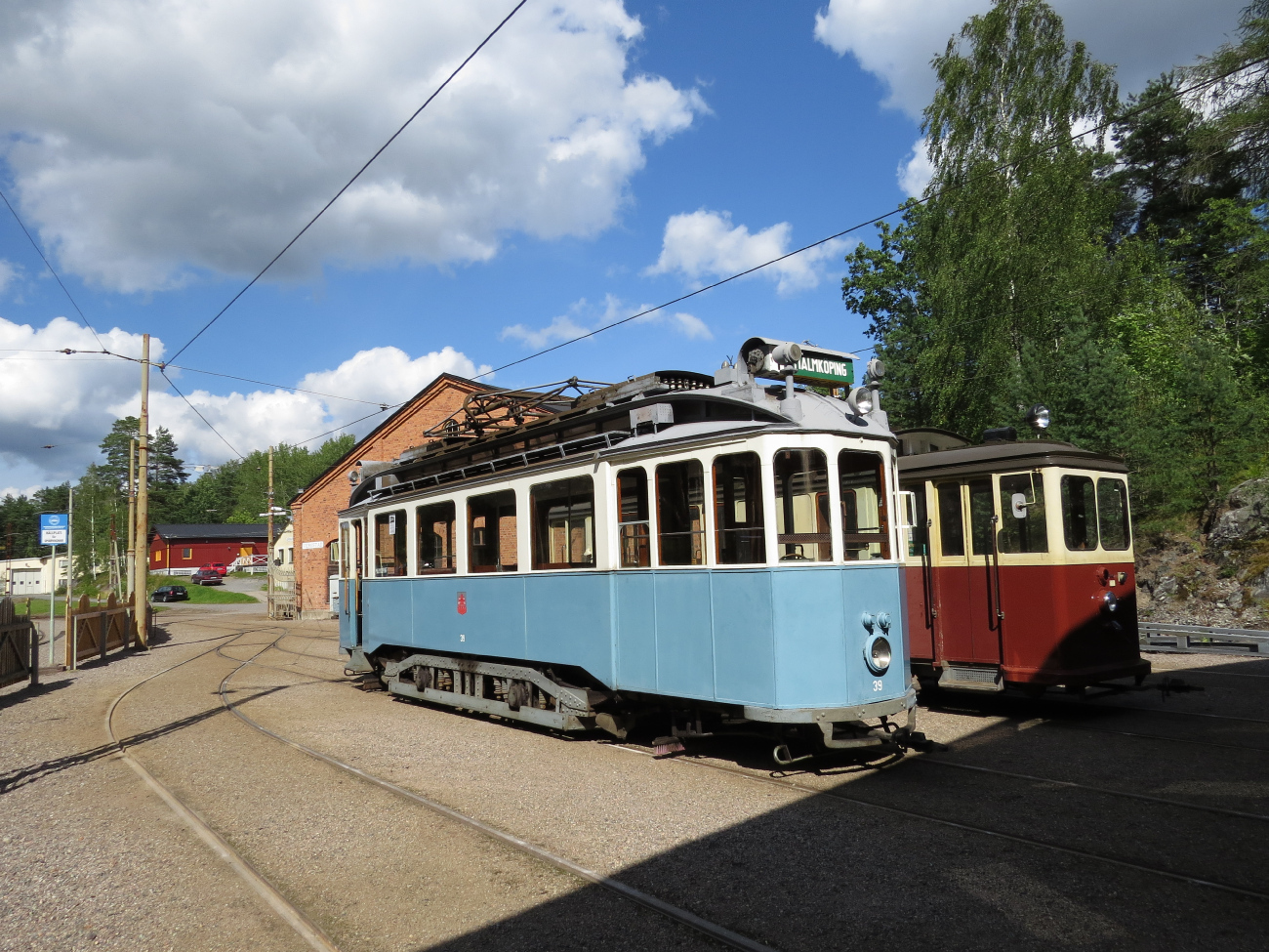 Malmköping, ASEA 2-axle motor сar № 39 Malmköping, ASEA 2-axle motor сar № 39