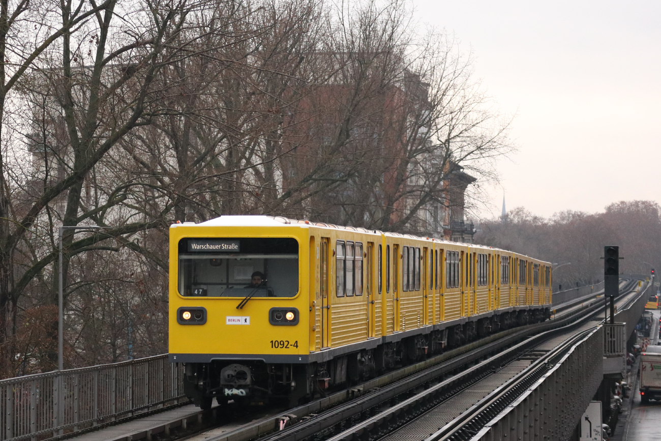 Берлин, BVG GI/1E № 1092-4