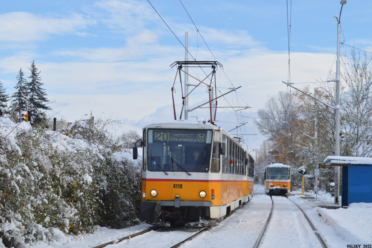 София, Tatra T6B5B № 4119