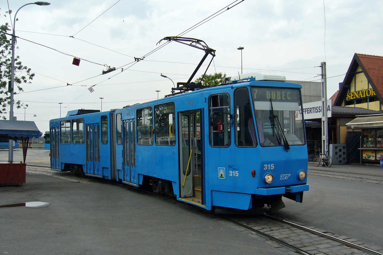 Zagreb, Tatra KT4YU N°. 315