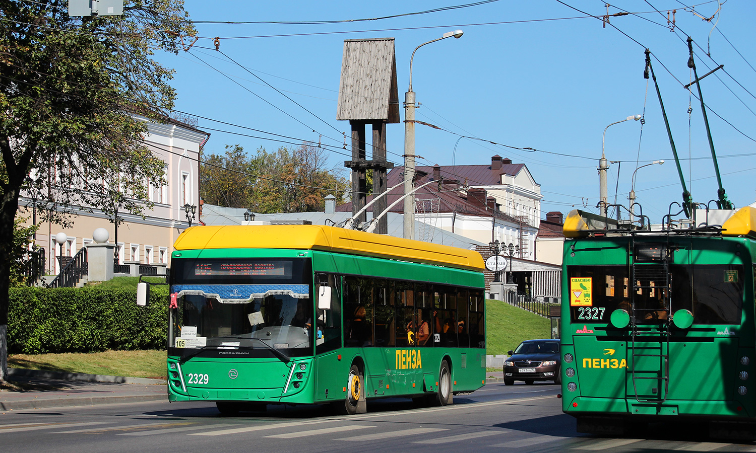 Пенза, УТТЗ-6241.01 «Горожанин» № 2329