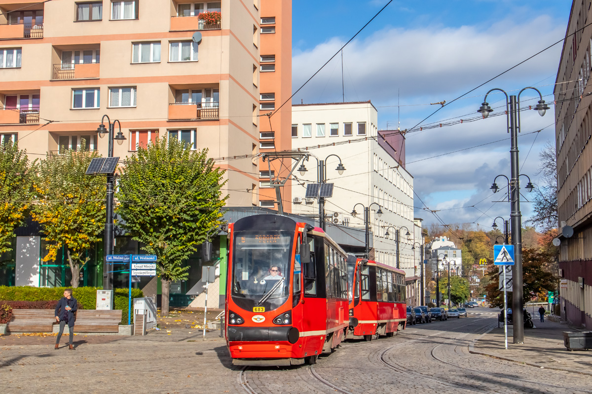 Верхнесилезская агломерация, Konstal 105N-HF11AC № 683