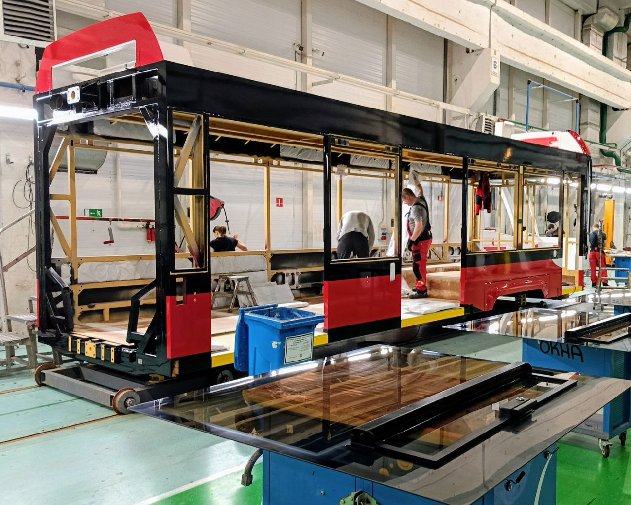 Санкт-Петербург — Новые вагоны ПКТС; Санкт-Петербург — Новые трамвайные вагоны; Тверь — Производство трамваев на ТЭМЗ Санкт-Петербург — Новые вагоны ПКТС; Санкт-Петербург — Новые трамвайные вагоны; Тверь — Производство трамваев на ТЭМЗ