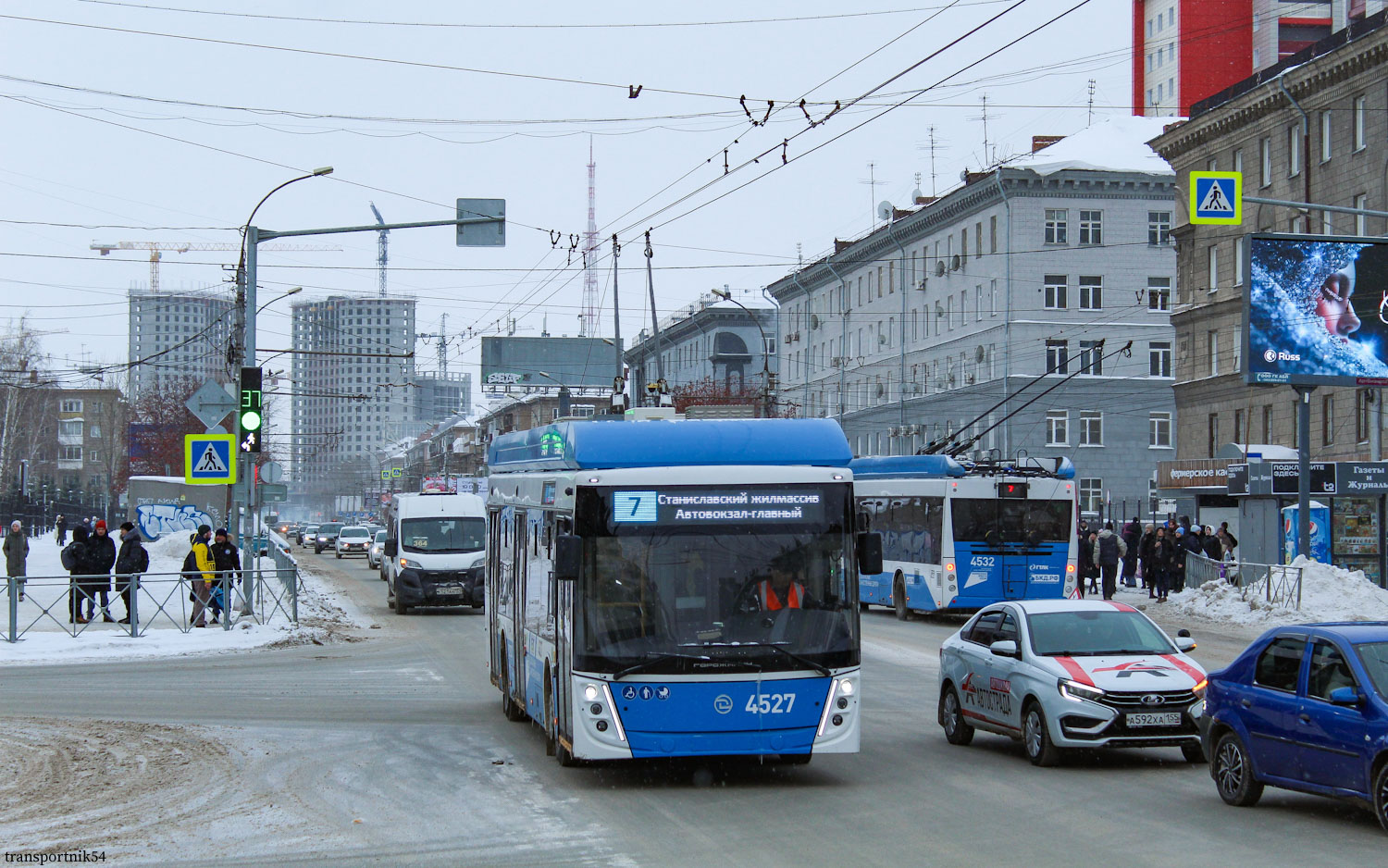 Новосибирск, УТТЗ-6241.01 «Горожанин» № 4527