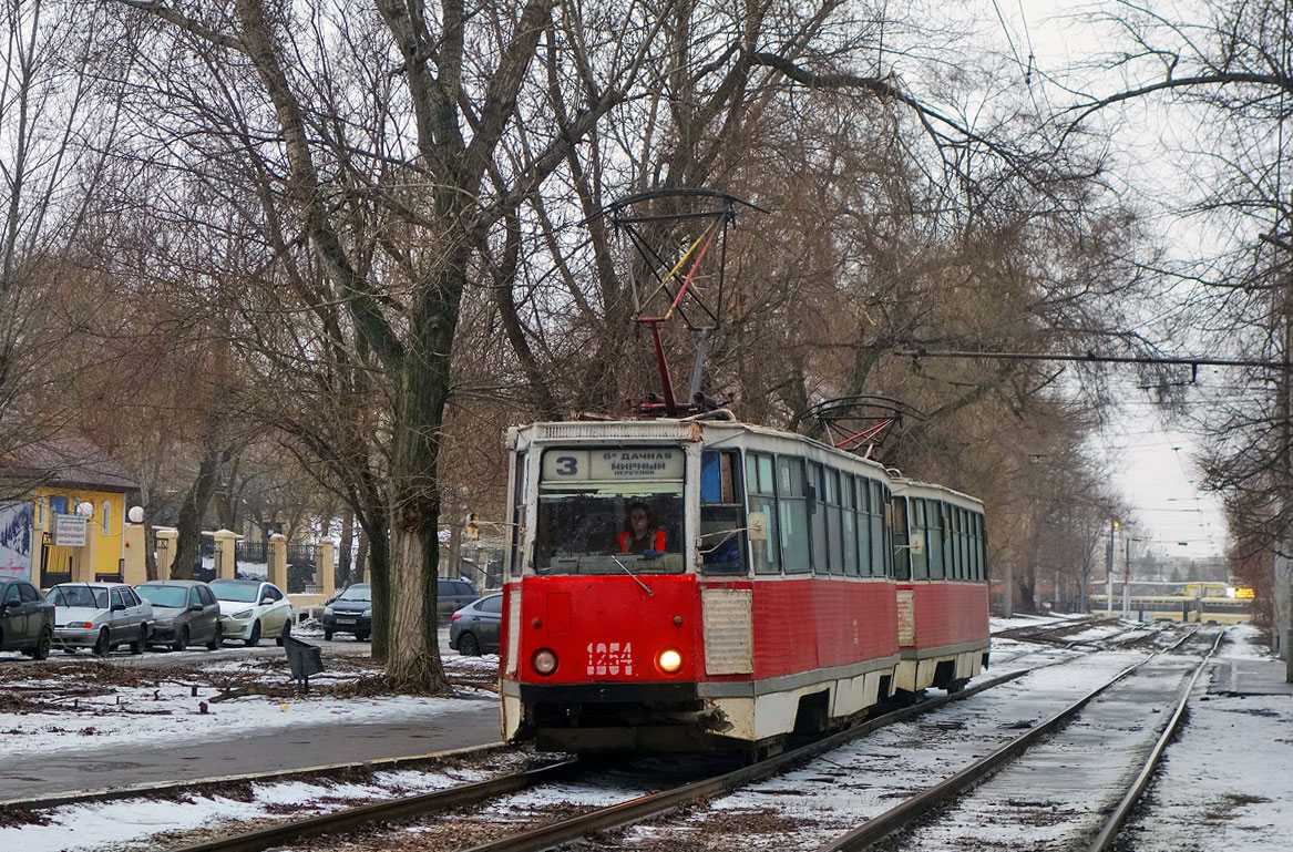 Саратаў, 71-605 (КТМ-5М3) № 1254