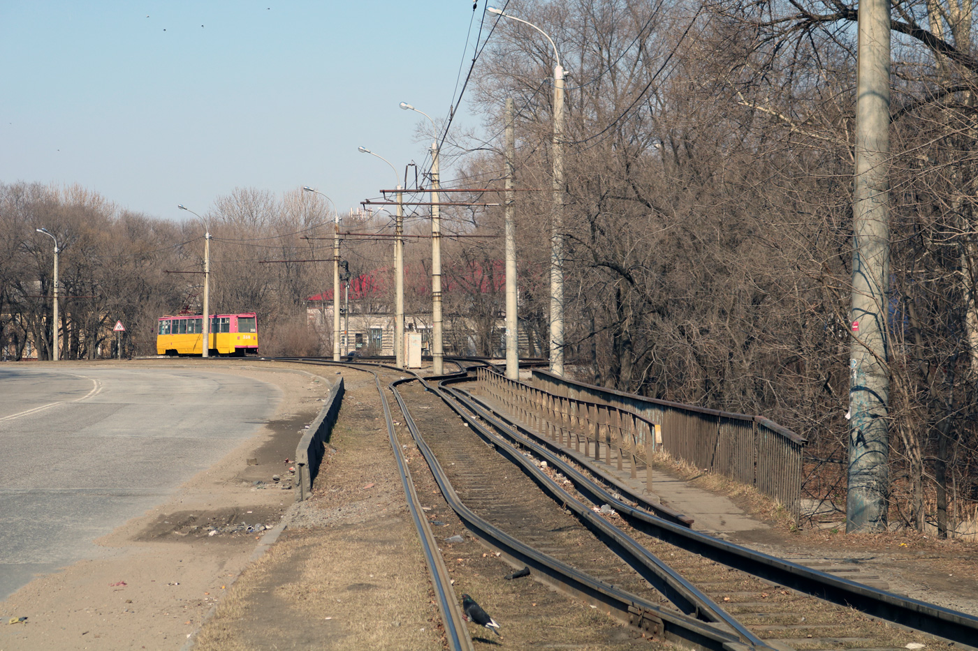 Khabarovsk — tram line
