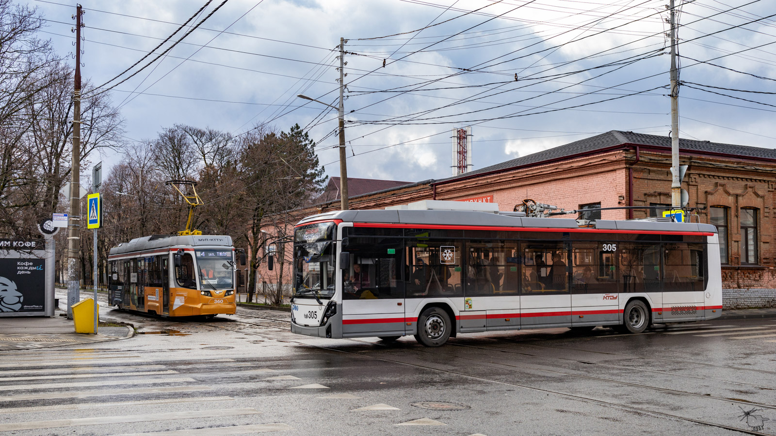 Krasnodar, BKM 32100D «Olgerd» № 305; Krasnodar — Special trip in 'Olgerd' trolleybus 19.01.2025