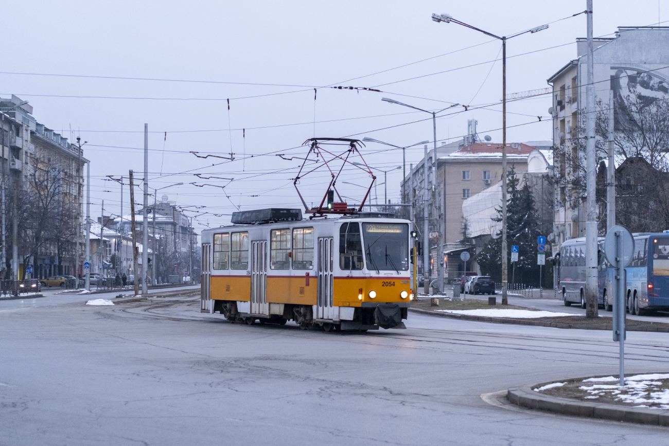 Sofia, Tatra T6A2SF # 2054 Sofia, Tatra T6A2SF # 2054