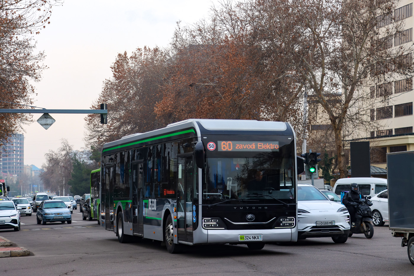 Taszkent, Yutong ZK6126BEVG Nr 05330