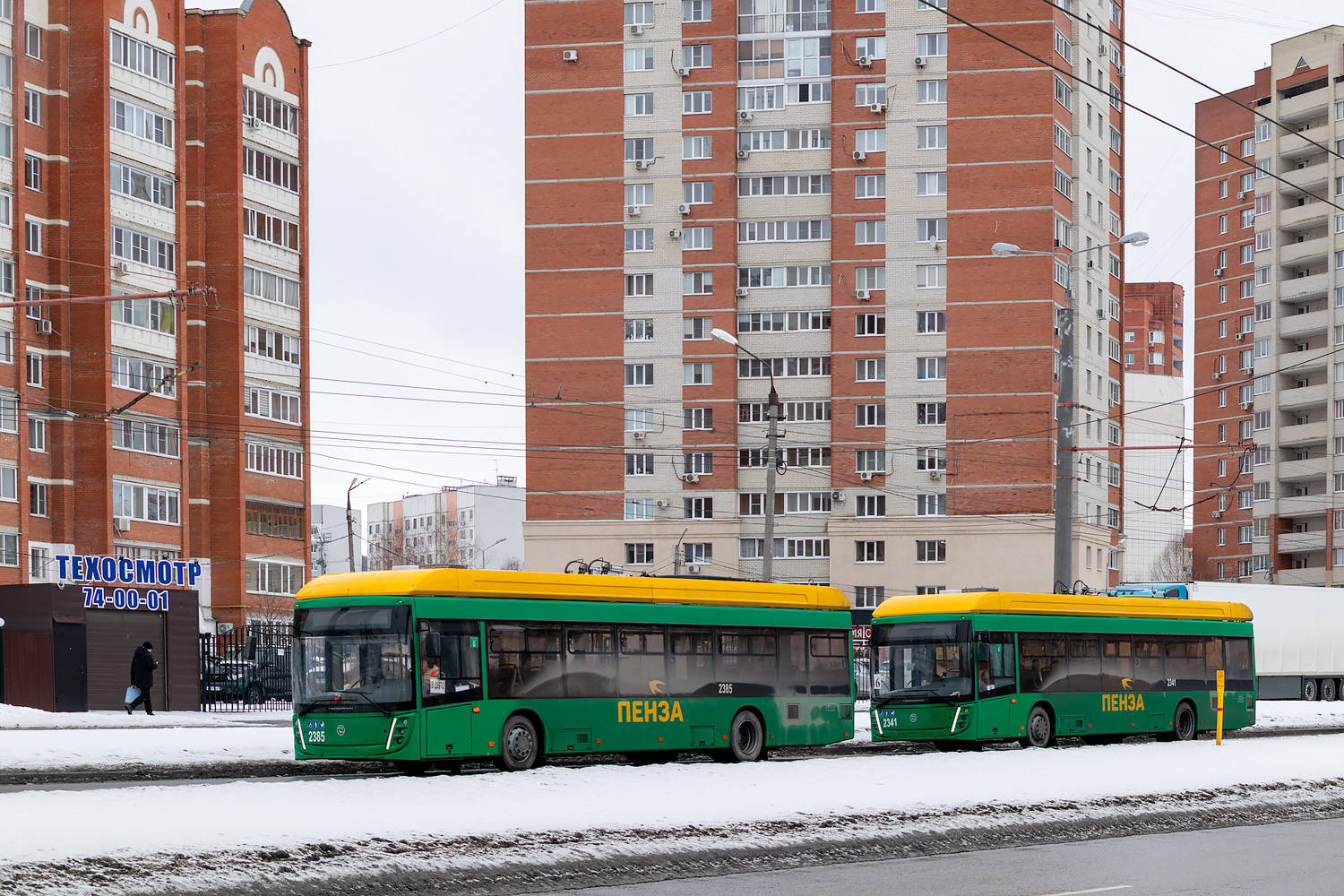 Пенза, УТТЗ-6241.01 «Горожанин» № 2385