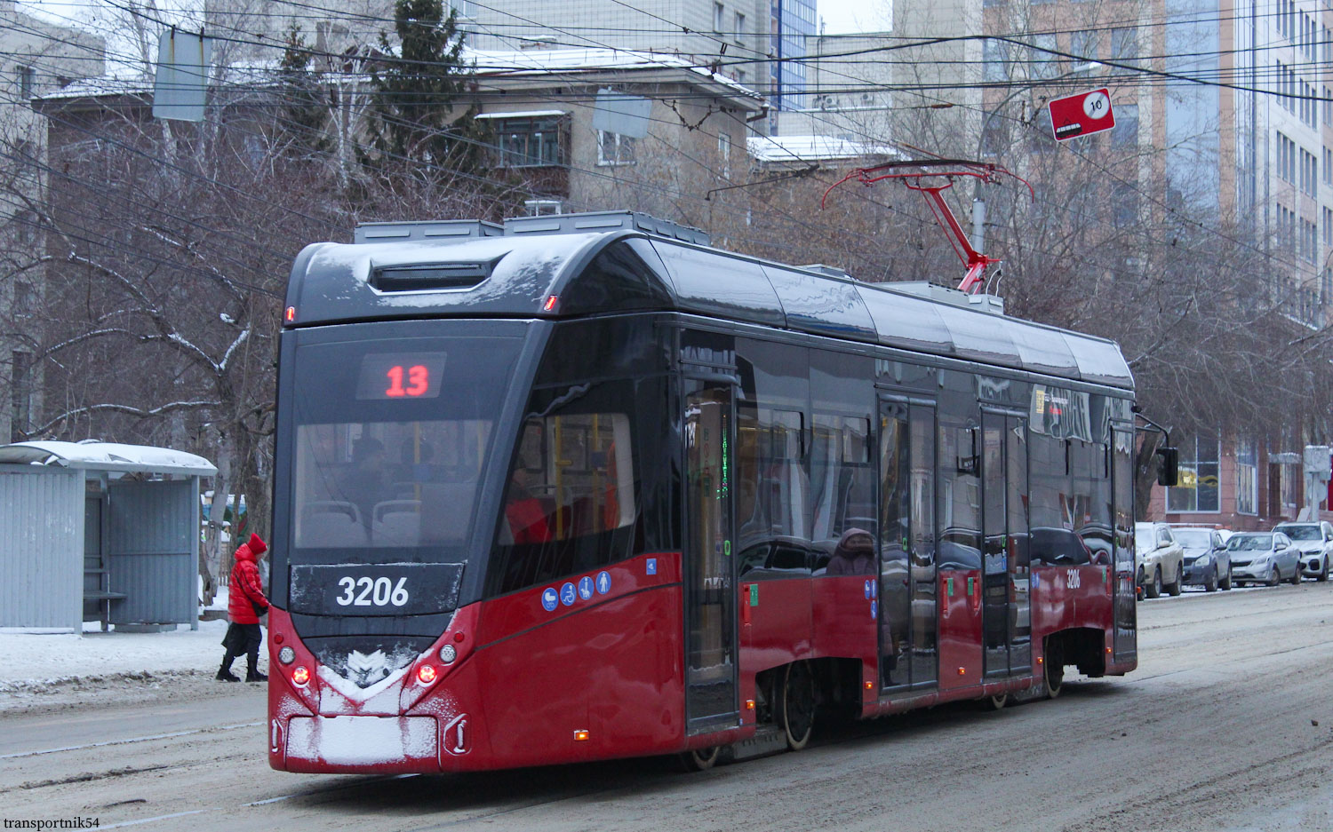 Novosibirsk, BKM T701 № 3206 Novosibirsk, BKM T701 № 3206