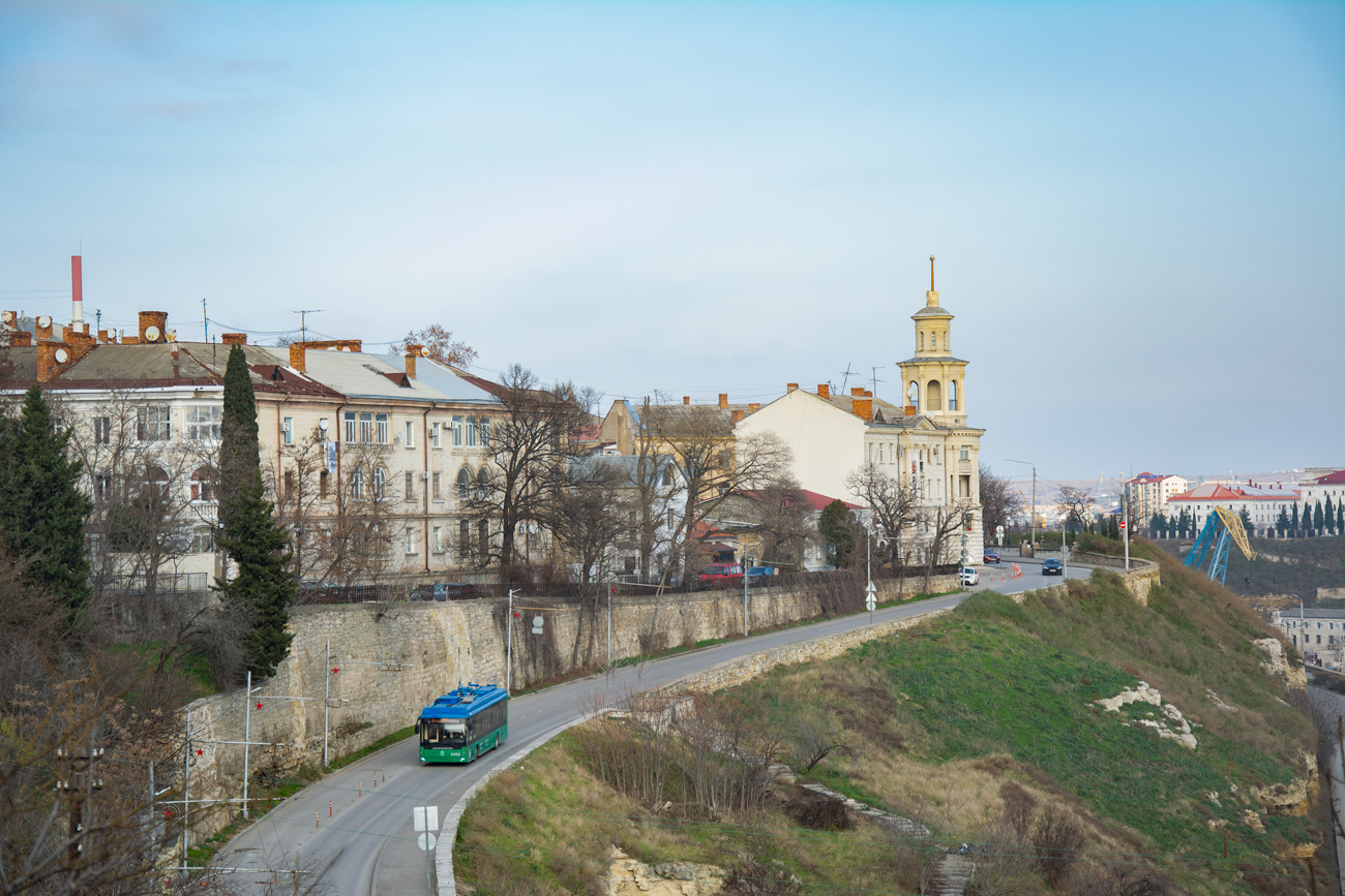 Севастополь — Троллейбусные линии и кольца Севастополь — Троллейбусные линии и кольца