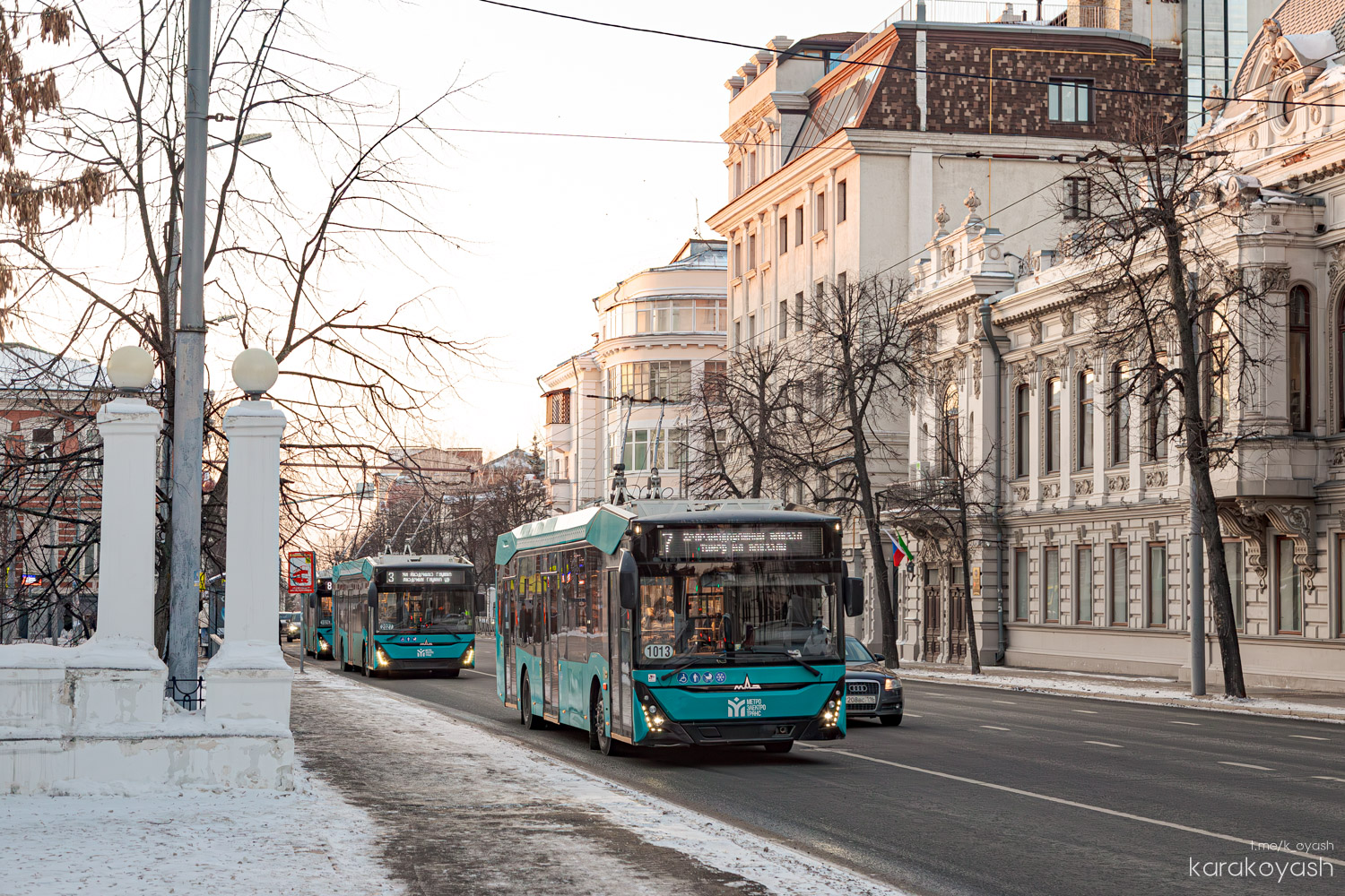 Казань, МАЗ-303Т22 № 1013