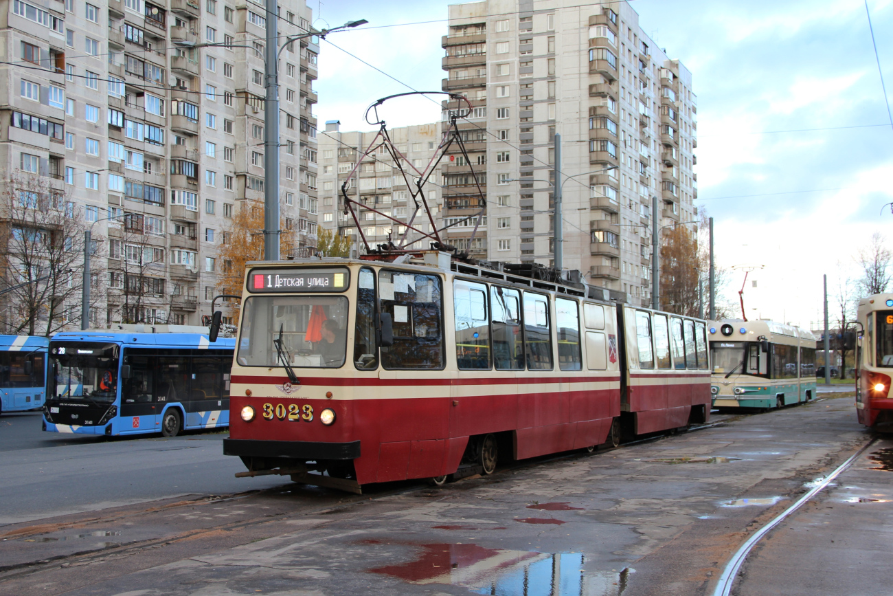 Санкт-Петербург, ЛВС-86К № 3023