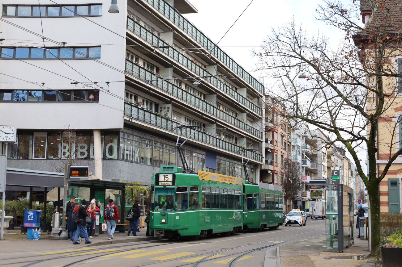 Базель, Schindler/SIG/BBC Be 4/4 № 493