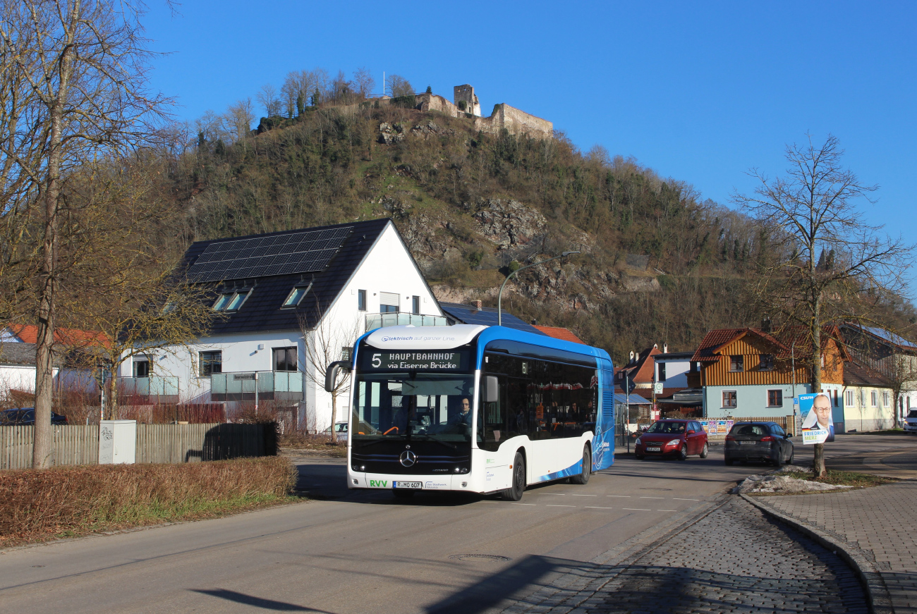 Регенсбург, Mercedes-Benz eCitaro № 607
