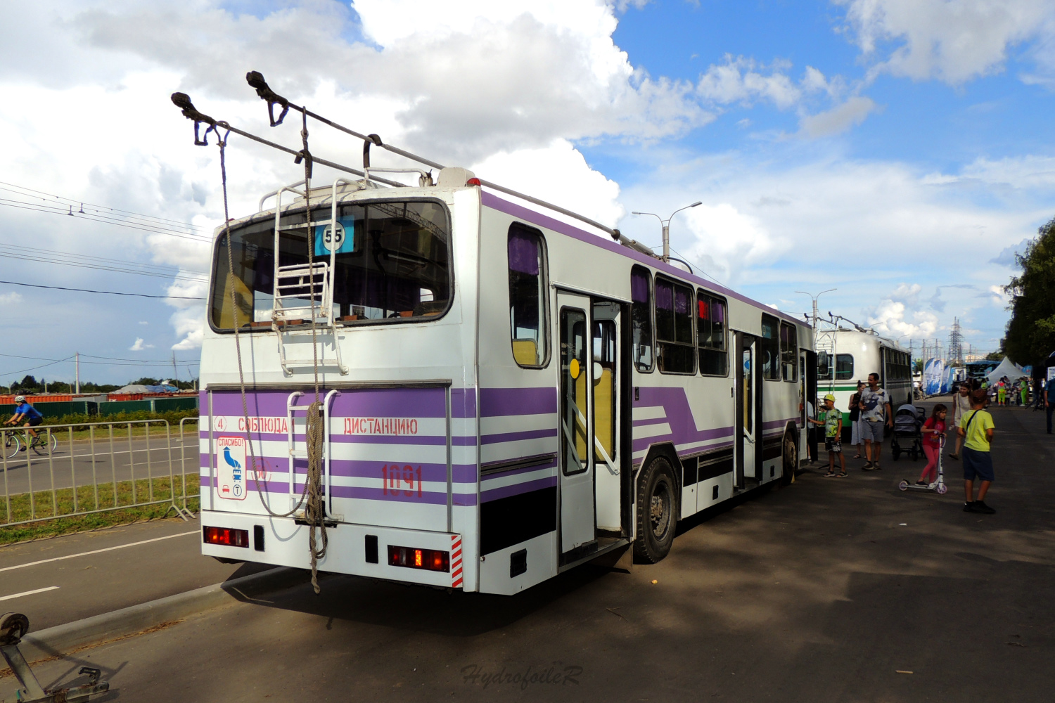 Новочебоксарск, Nordtroll NTR-120MT № 1091; Чебоксары — XXI Всероссийский конкурс профессионального мастерства водителя троллейбуса (2024 год)