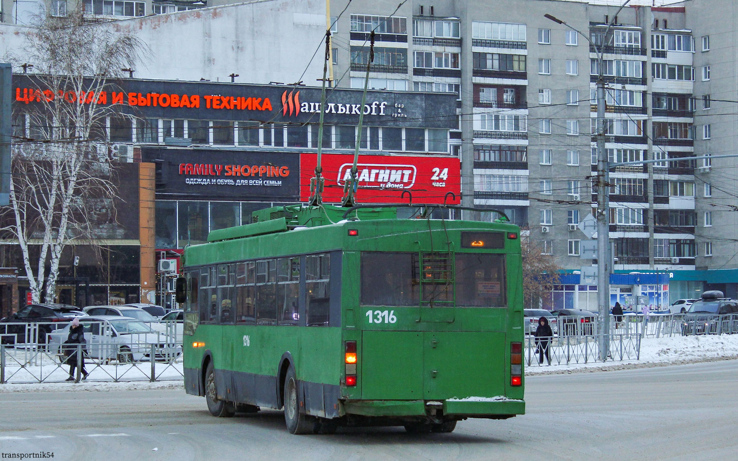 Novosibirsk, Trolza-5275.06 “Optima” # 1316 Novosibirsk, Trolza-5275.06 “Optima” # 1316