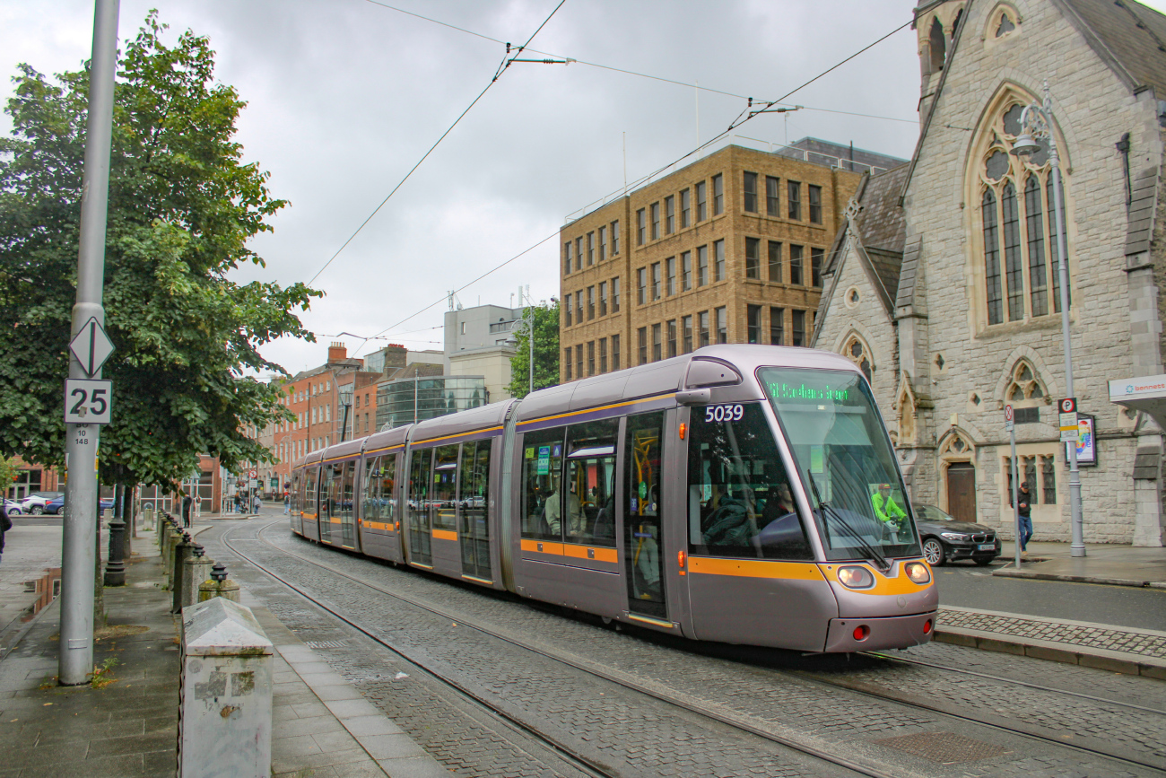 Дублин, Alstom Citadis 502 № 5039