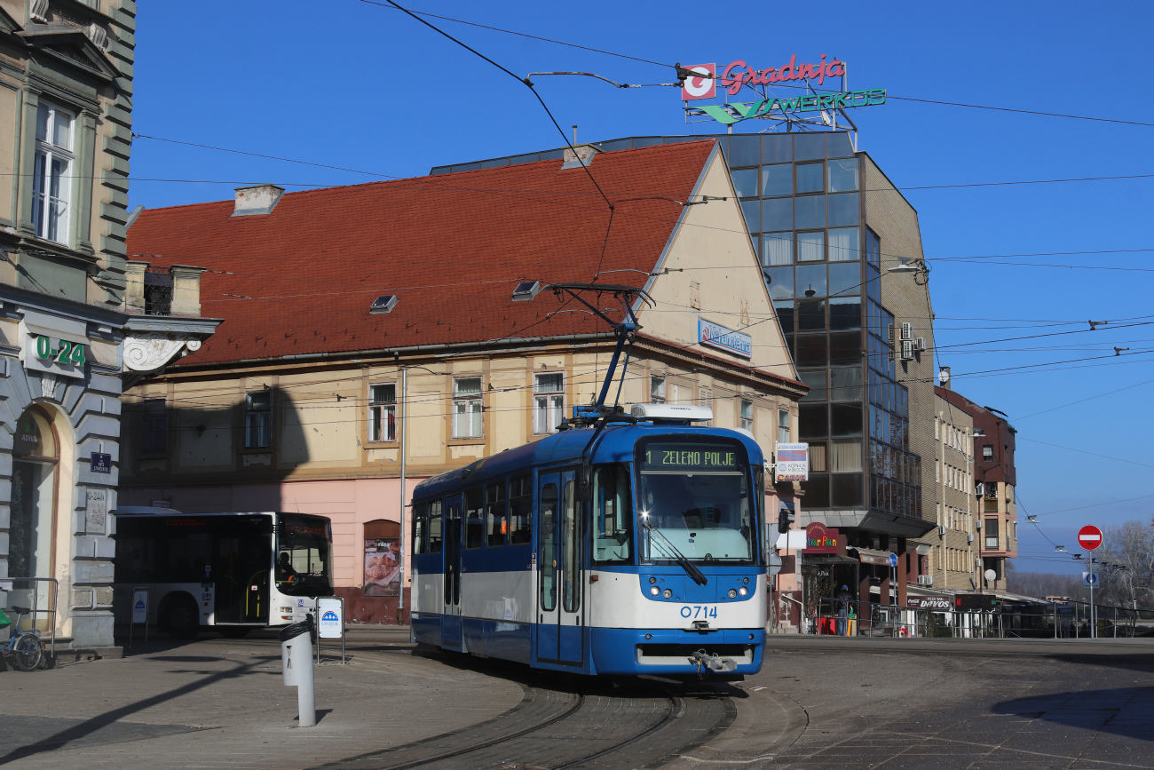 Osijeka, Tatra T3PV.O № 0714