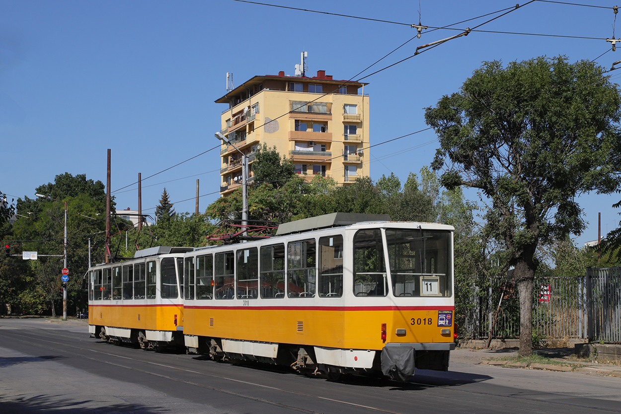 София, Tatra T6A2B № 3018