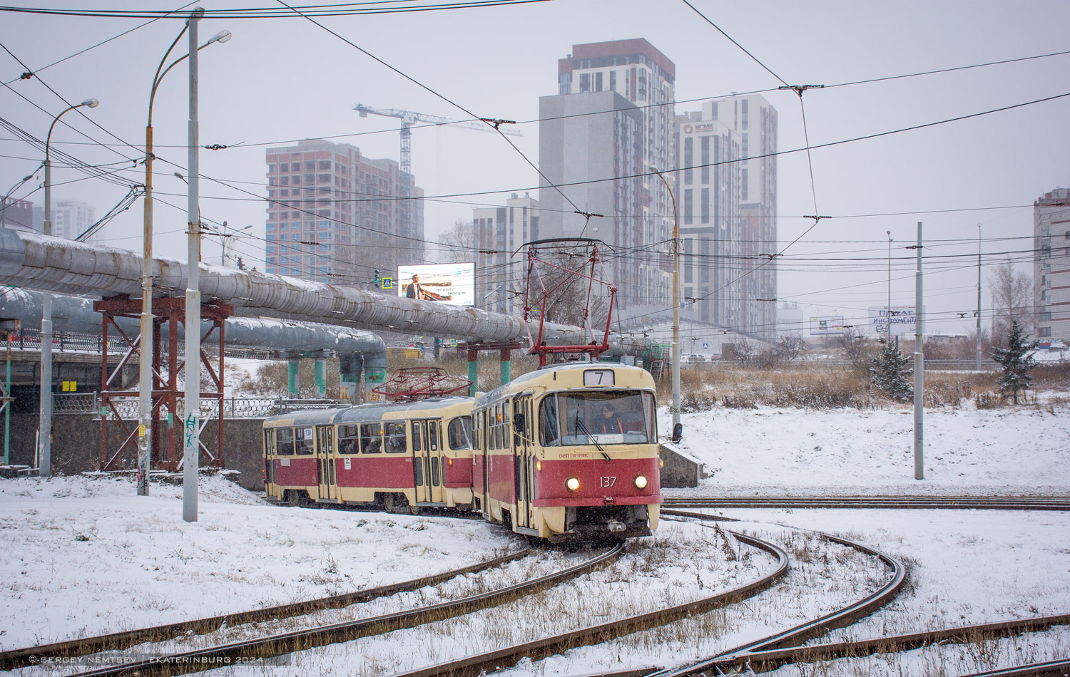 Екатеринбург, Tatra T3SU № 137