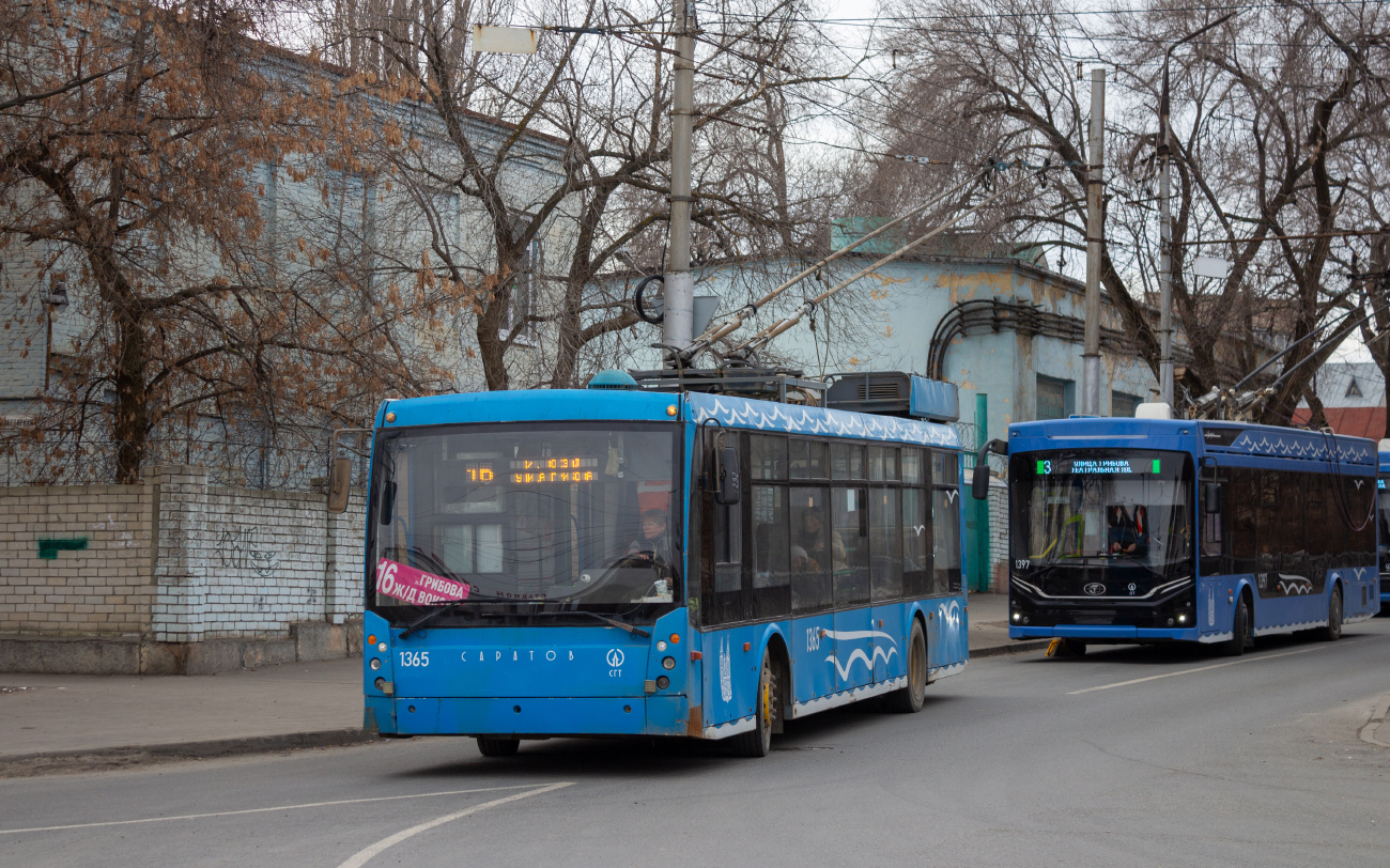 Саратов, Тролза-5265.00 «Мегаполис» № 1365