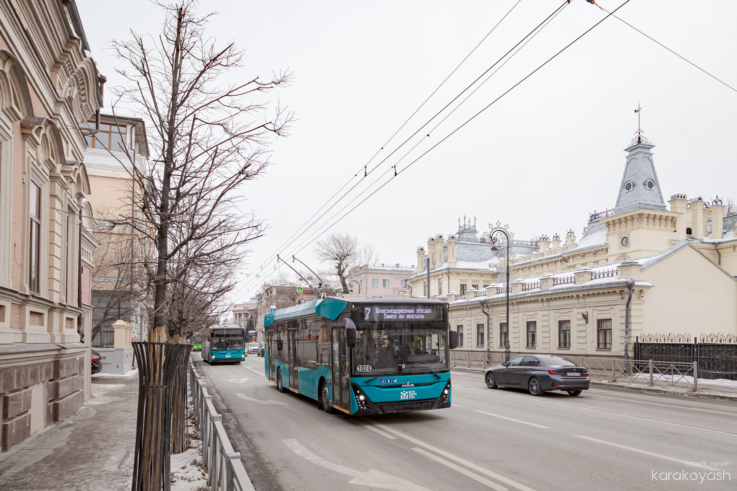 Kazan, MAZ-303T22 N°. 1024