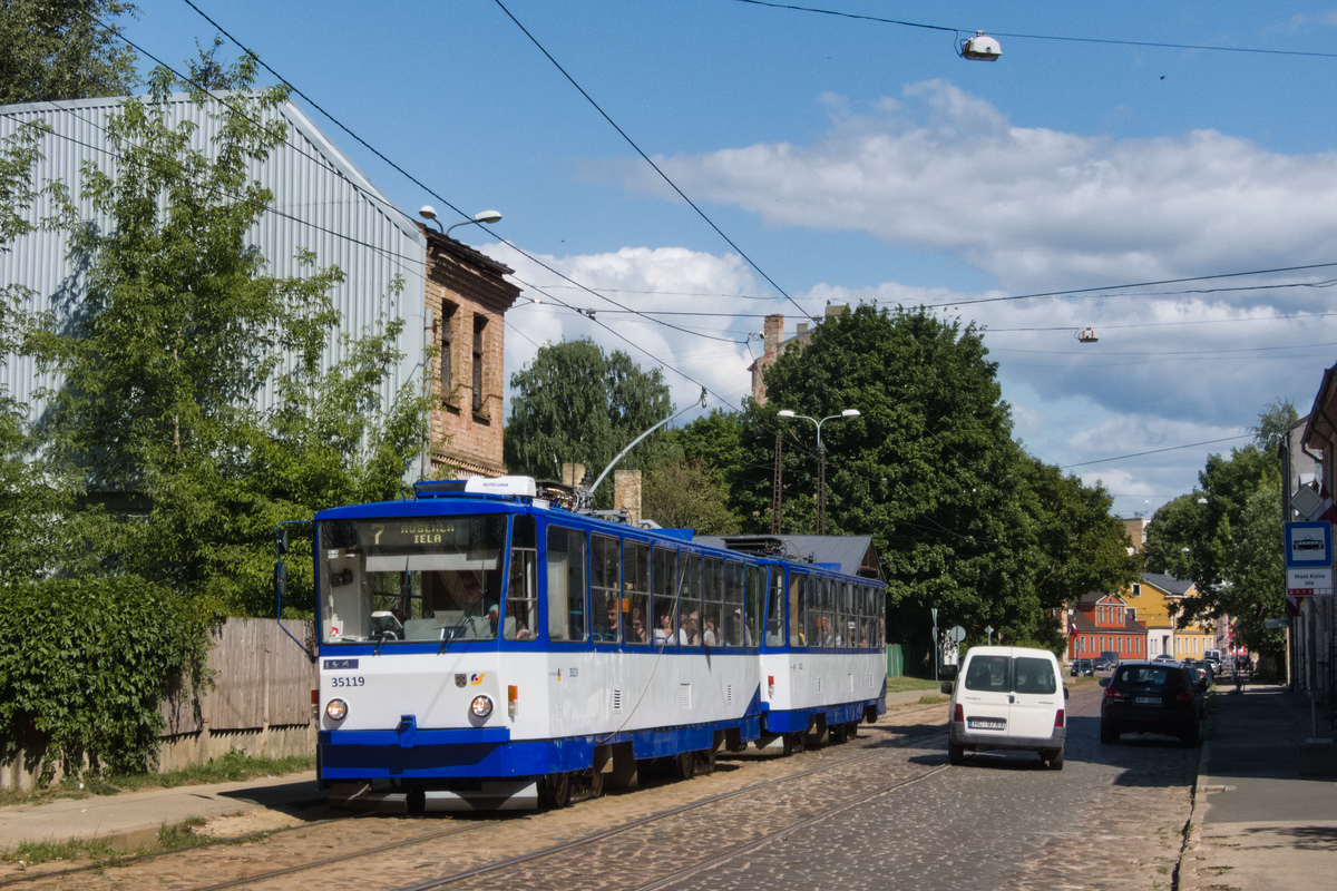 Рига, Tatra T3MR (T6B5-R) № 35119